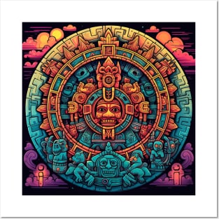 Mayan Calendar - Design 1 Posters and Art